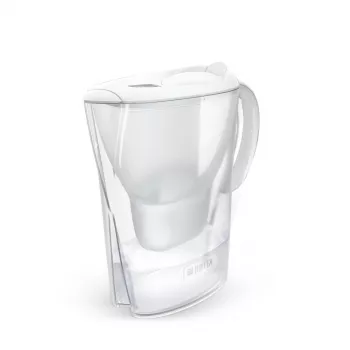 Ūdens filtra krūze BRITA Marella ar Maxtra Pro kasetni, 2,4 L, balta, ergonomisks rokturis