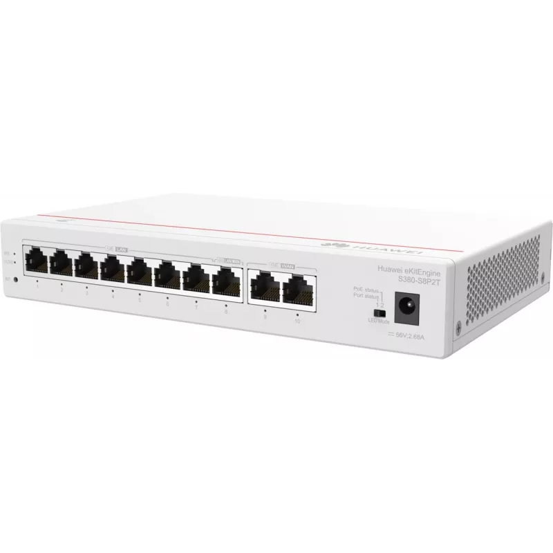 Pārvaldāms slēdzis HUAWEI eKit S380-S8P2T Gigabit Ethernet 10/100/1000