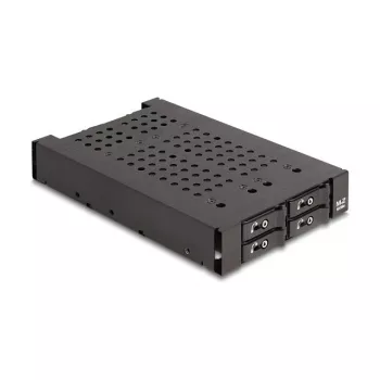 HDD Cage DeLOCK 47072 Rack saderīgs Metāls 100mm Platums