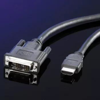 ROLINE DVI (18+1) ST - HDMI ST kabelis 3,0m (11.04.5532)