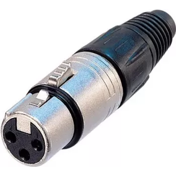 Neutrik X Series NC3FX - Audio spraudnis - XLR3 (balts)