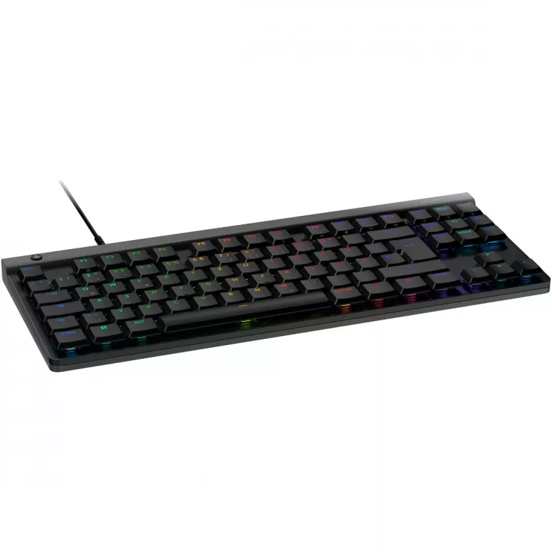 Logitech G515 TKL tastatūra Gaming USB QWERTZ Vācu Melna Mehāniska RGB