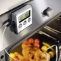Pārtikas termometrs GEFU digitālais zondes 0–250 °C, nerūsējošais tērauds, 16 cm sensors