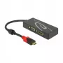 DeLOCK 87730 USB grafiskā adapteris 3840 x 2160 pikseļi Melns
