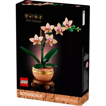 LEGO ICONS 10343 Botāniskā kolekcija - Mini orhideja