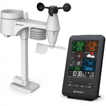 Digitālā laika stacija Bresser Optics 7002525 iekštelpu/āra termometrs