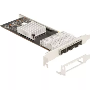 Delock PCI Express x4 karte ar 4 x SFP slotiem Gigabit LAN i350 (88342)