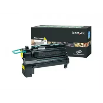 Tonera kasetne Lexmark C792X1YG dzeltena 30000 lapas
