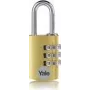 YALE YE3CB/38/131/1/GO Kombinācijas atslēga 38 mm Zelts