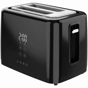 Elektriskais tosteris, melns, 220-240V, 50-60Hz, 780-930W, 2 spraugas, 3 režīmi, 7 grauzdēšanas līmeņi