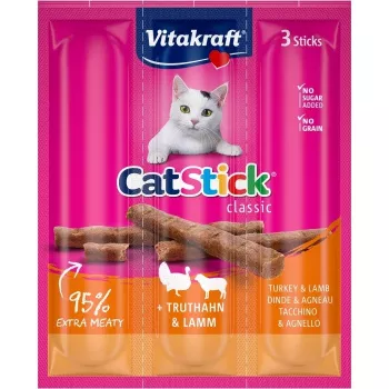 VITAKRAFT Cat Stick Turkey and Lamb - gardumi kaķiem - 18 g