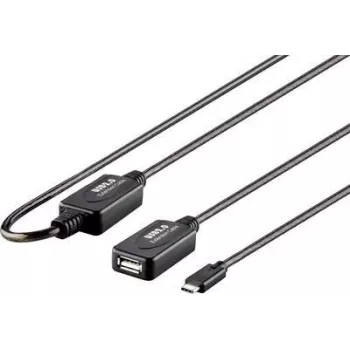 Renkforce RF-4752800 USB kabelis 7,5 m USB 2.0 USB A USB C Melns
