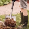 Lāpsta Fiskars Ergonomic FS.S. 1025376 Pelēka — ergonomiska dārza lāpsta Fiskars 1070058