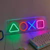 Gaming neon gaismas panelis MANTA SNL111MT – dekoratīvie LED simboli spēļu stacijai