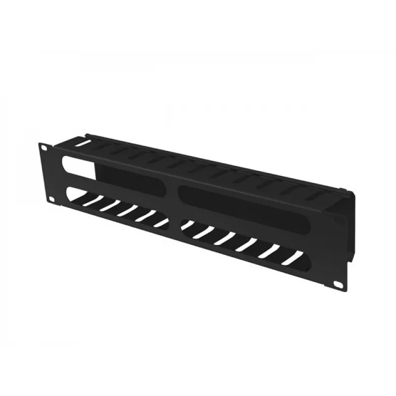 Kabeļu organizators 19 inch 2U LANBERG AK-1705-B, melns