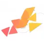 Nanoleaf NL47-0002TW-9PK trīsstūrveida LED paneļu gaismas komplekts — 9 RGB sienas paneļi, balts