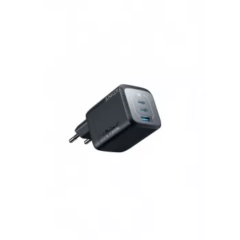 Iekštelpu USB ātrās uzlādes lādētājs Anker Prime A2669313 — 67 W, 1×USB-A, 2×USB-C, Melns