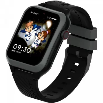 Garett Kids Essa 2 4G Black — bērnu viedpulkstenis ar 4G