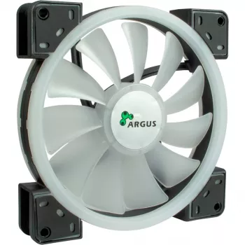 INTER-TECH 88885539 140mm ARGB korpusa ventilators - Melns