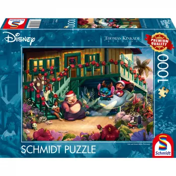 Puzle Schmidt Spiele 58049 — 1000 gab., Lilo & Stitch multfilmu varoņi