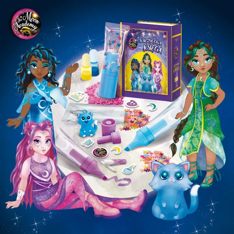 Marķieru komplekts Liscianigiochi Moon Academy — Mēness marķieri (304-PL110568)