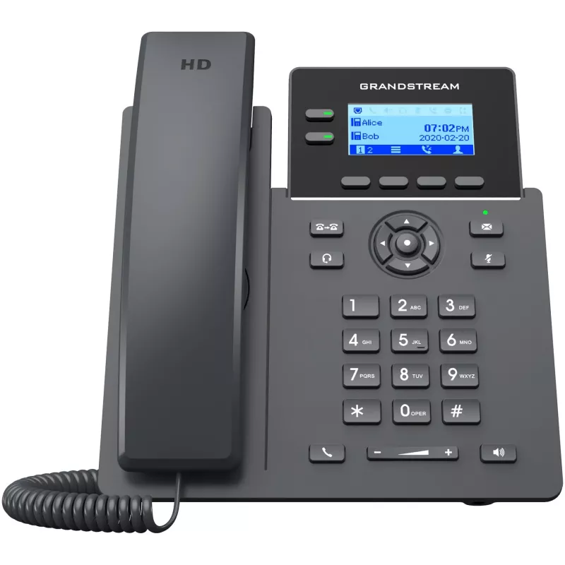 IP telefons Grandstream GRP2602P Melns