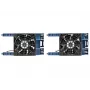 Ventilatora komplekts HP Enterprise HPE ProLiant DL36X — ventilatora bloks, 254×381×104,9 mm, zils/melns