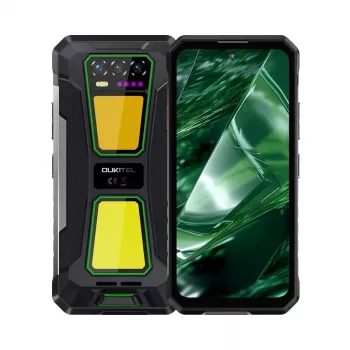 Viedtālrunis OukiTel WP58 Pro 5G 6.7 collu 8GB RAM 512GB 10000mAh Zaļš