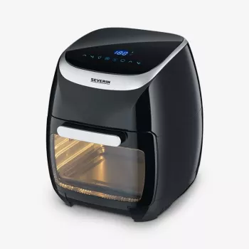 Gaisa fritieris Severin FR2446 11 L 2000 W Melns Sudrabs