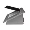 Akpo WK-4 Black Eco 50 sienas stiprinājums, pelēks, melns stikls
