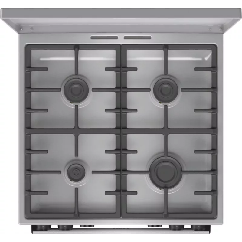 Gorenje GKS6C71XF Brīvi stāvoša plīts ar cepeškrāsni Sudraba