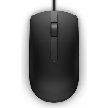 Dell Kit Mouse External USB 3 W125712679 - pele - 1000 dpi