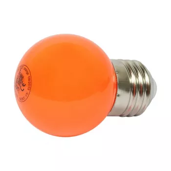 Synergy 21 LED Retrofit E27 Pilveida Spuldze G45 oranža 1 W vītnei