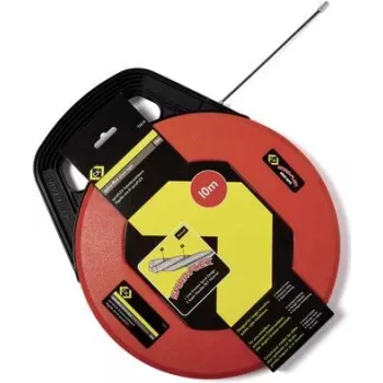 Mērlente c.k tools SPIRA-Flex Tape 10 m T5510 — elastīgs tērauda asmens, kompakts korpuss