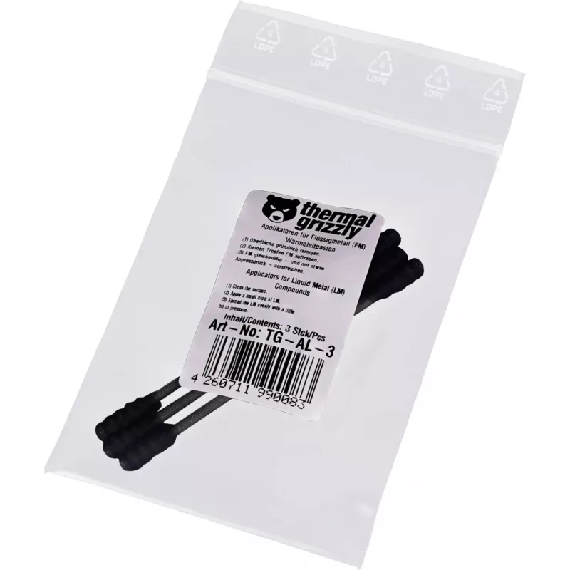 Liquid Metal Applicator Thermal Grizzly TG-AL-3 — precīzs aplikators šķidrā metāla termopastai