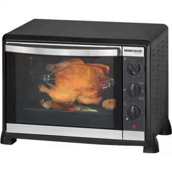 Elektriskā cepeškrāsns Rommelsbacher BG 1550 Melna, 30 L, 80–230 °C, 7 režīmi, rotisserie, 120 min taimeris