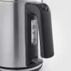 Severin WK 3489 elektriskā tējkanna 1 L 2400 W Melna, Sudraba