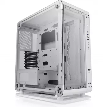 Thermaltake Core P6 Snow Big Tower korpuss ar rūdīta stikla paneli