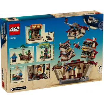 LEGO komplekts One Piece Arlong Parks 75638 — 926 detaļas, 5 minifigūras, ieteicamais vecums 9+, detalizēta ainava