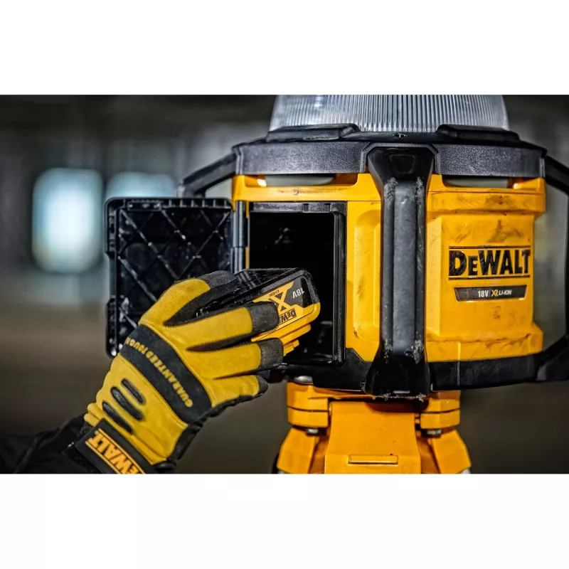 DeWalt bezvadu būvniecības prožektors