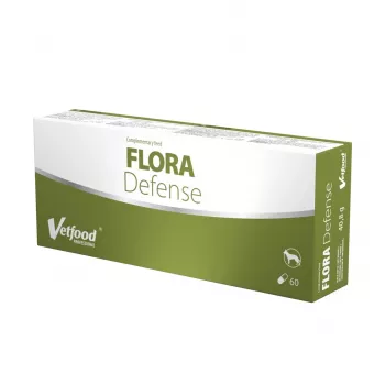VETFOOD Flora Defense - uztura bagātinātājs suņiem - 60 gab.