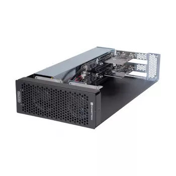 Datora korpuss Sonnet Echo II DV Module Black Steel