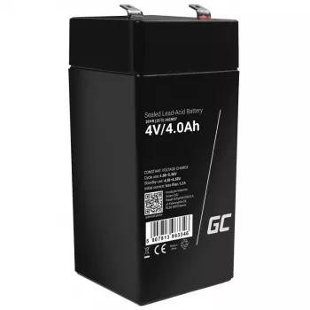 Green Cell AGM37 rūpnieciskais akumulators Slēgtais svina-skābes (VRLA) 4000 mAh 4 V