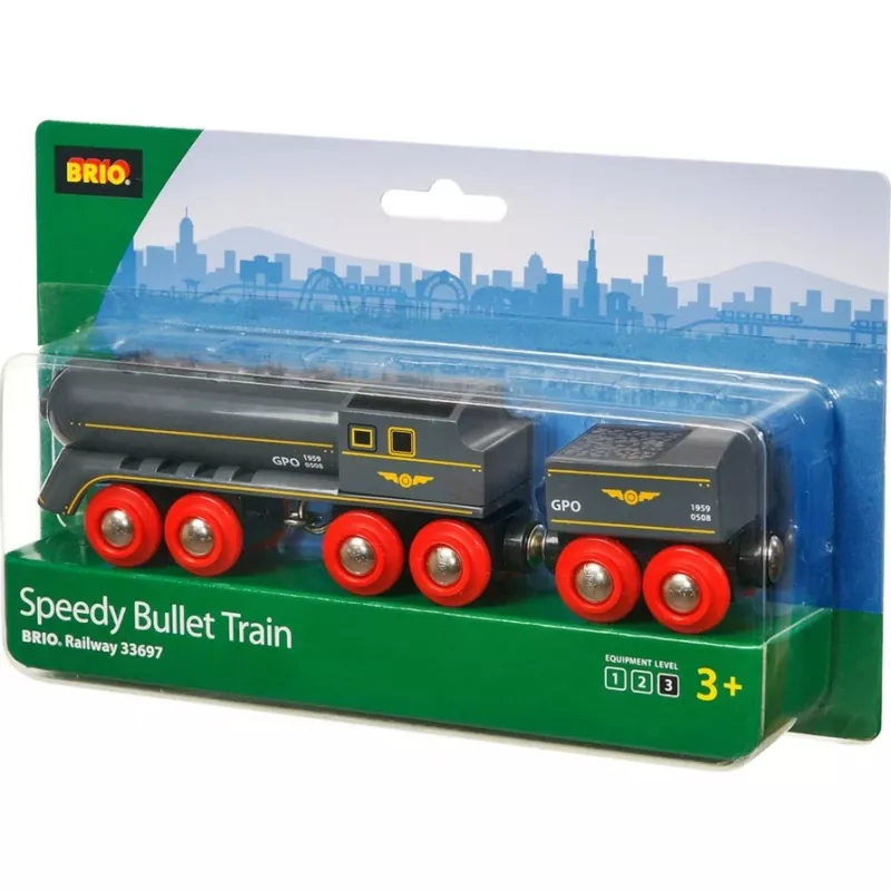BRIO Speedy Bullet Train koka vilcieniņš