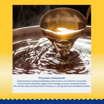 INABA Dashi Delights Vistas gaļa ar sieru buljonā - kaķu gardumi - 70g