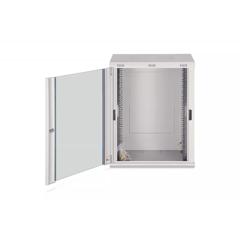 Sienas skapis 19 inch DN-37112 16U 600x450mm pelēks