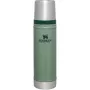 Termoss STANLEY The Legendary Classic Bottle 0.6L zaļš – izolēta vakuuma pudele, 600 ml