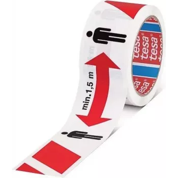 58263 - Signāllente sociālajai distancešanai 50 m x 50 mm (58263-00000-00)