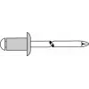 Aklo kniede GESIPA 1454051 Al/Tērauds 5x30 mm, satvēriens 20.0–25.0 mm, iepakojums 100 gab.