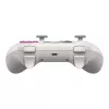 Bezvadu kontrolieris GameSir T4n balts — Bluetooth, ergonomisks dizains